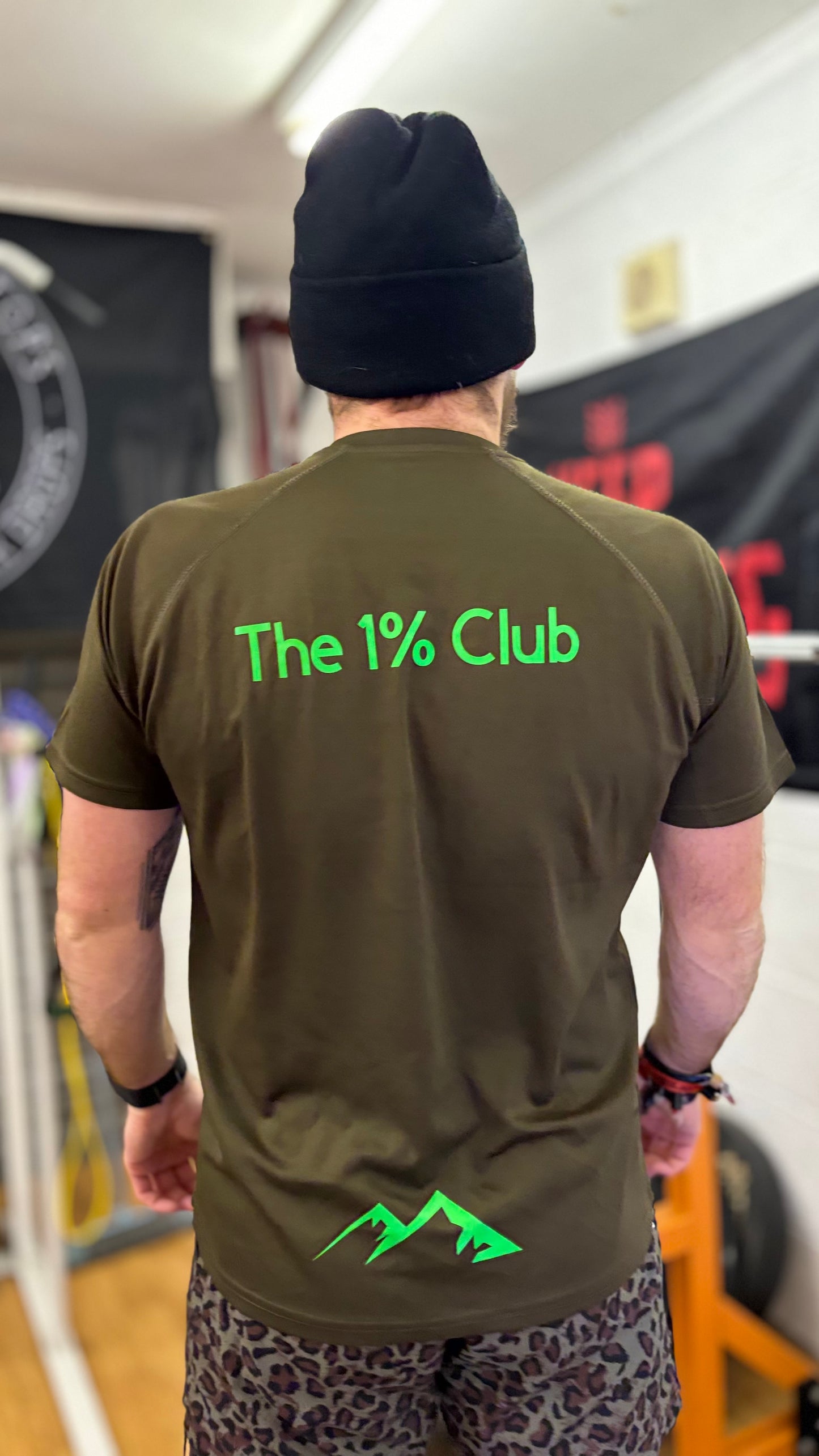 Men’s active running tee The 1% Club Collection