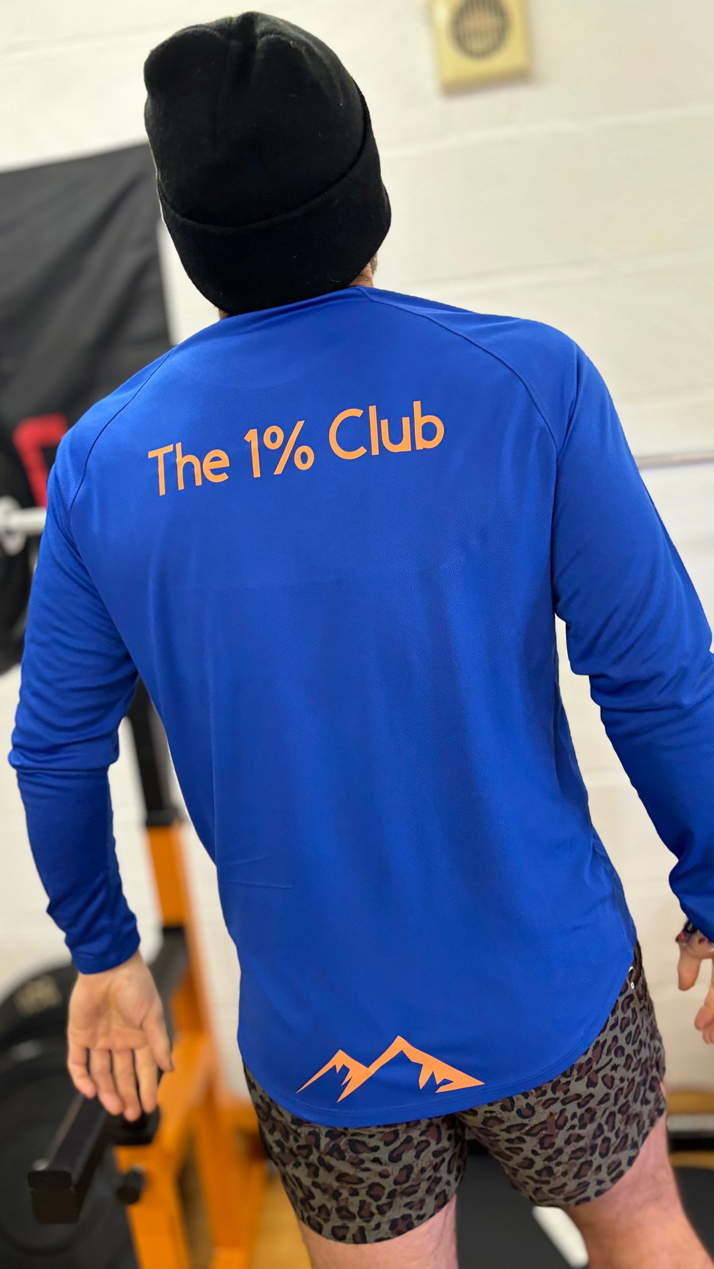 Men’s long sleeve active running top- The 1% Club Collection