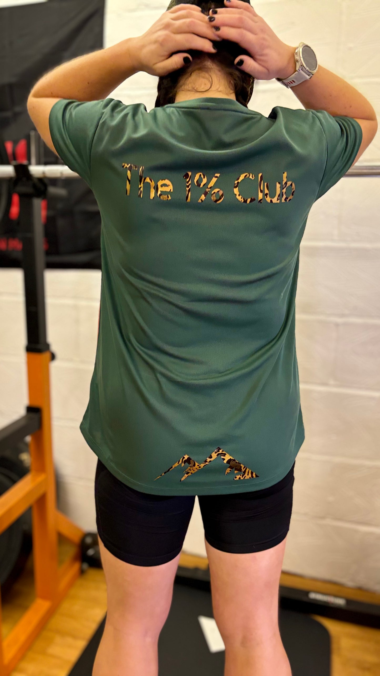 Women’s Active Running Tee- The 1% Club Collection