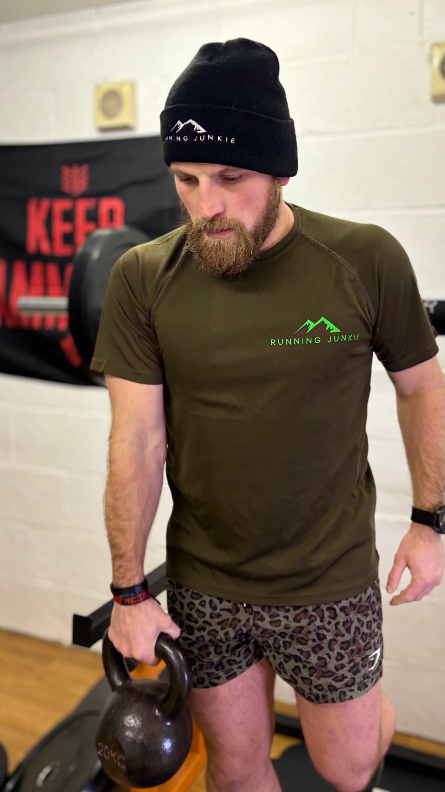 Men’s active running tee The 1% Club Collection