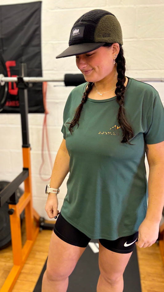 Women’s Active Running Tee- The 1% Club Collection