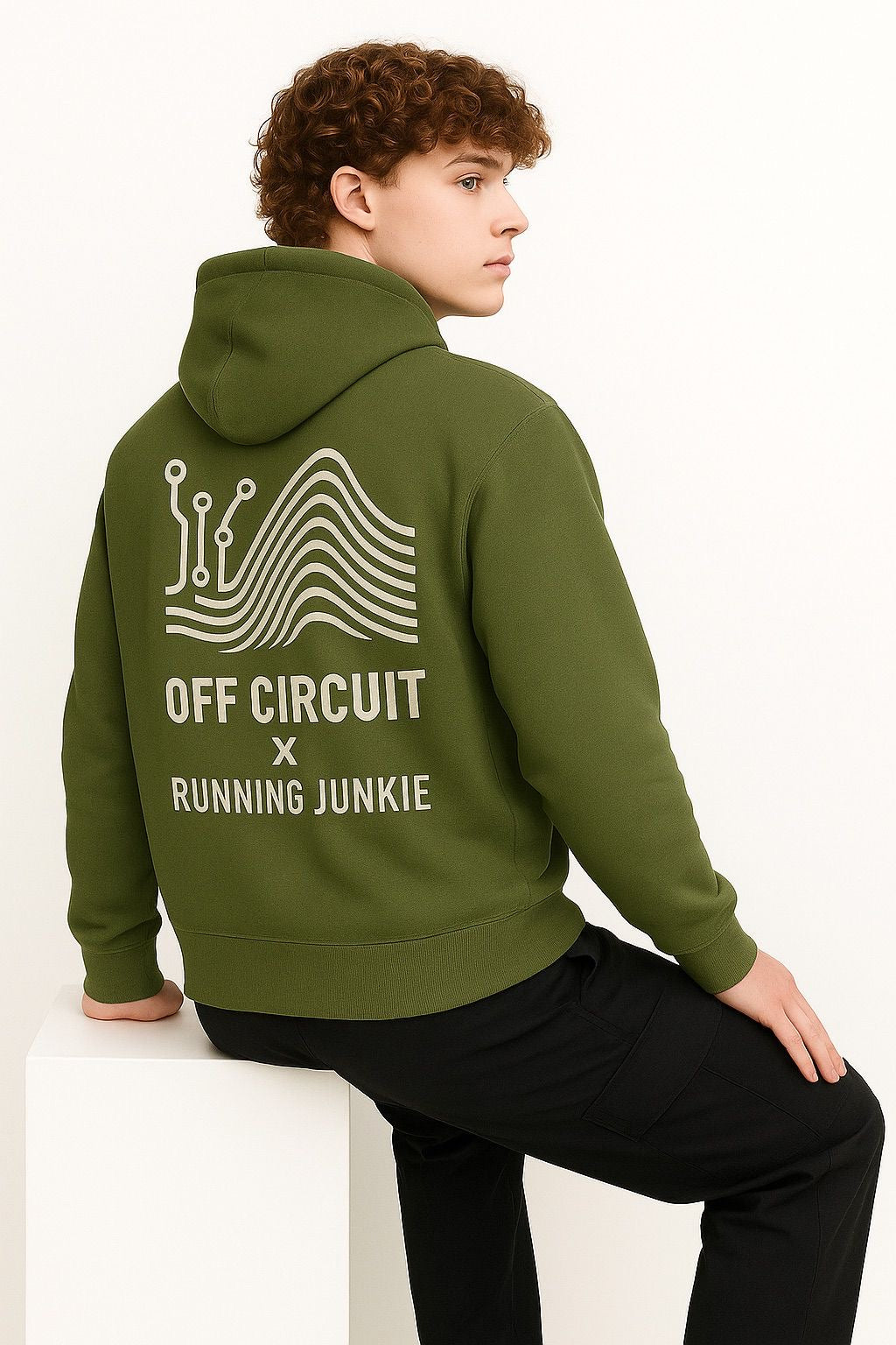 Off Circuit x Running Junkie Hoodie