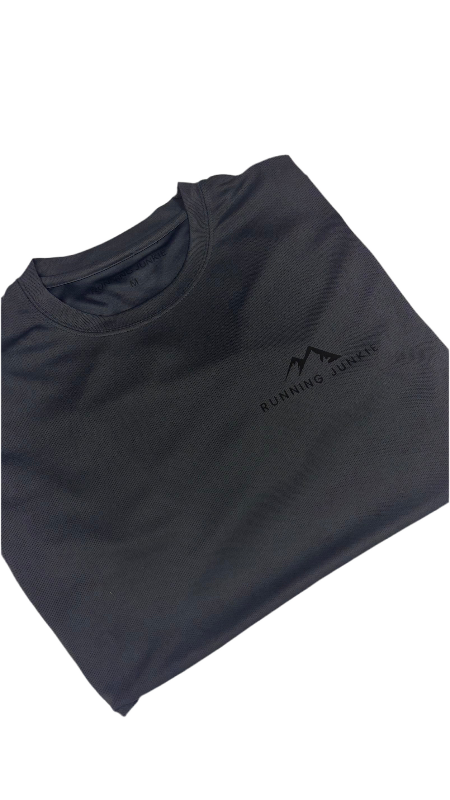 Men’s Dark Charcoal Long Sleeve Tee – Original Logo